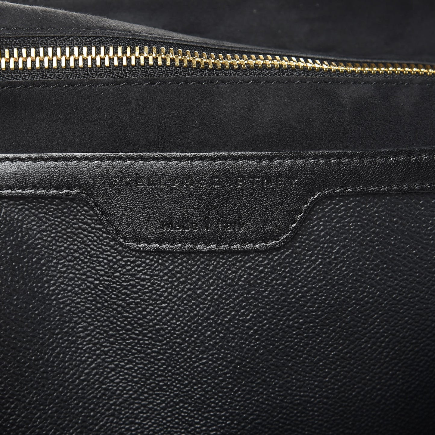 Faux Leather Wild Cat Tote Black