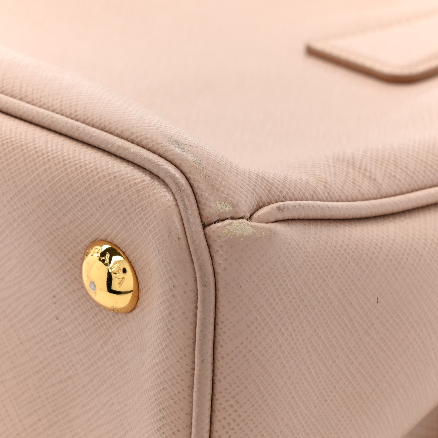 Prada Saffiano Lux Small Tote Cammeo 19 of 23