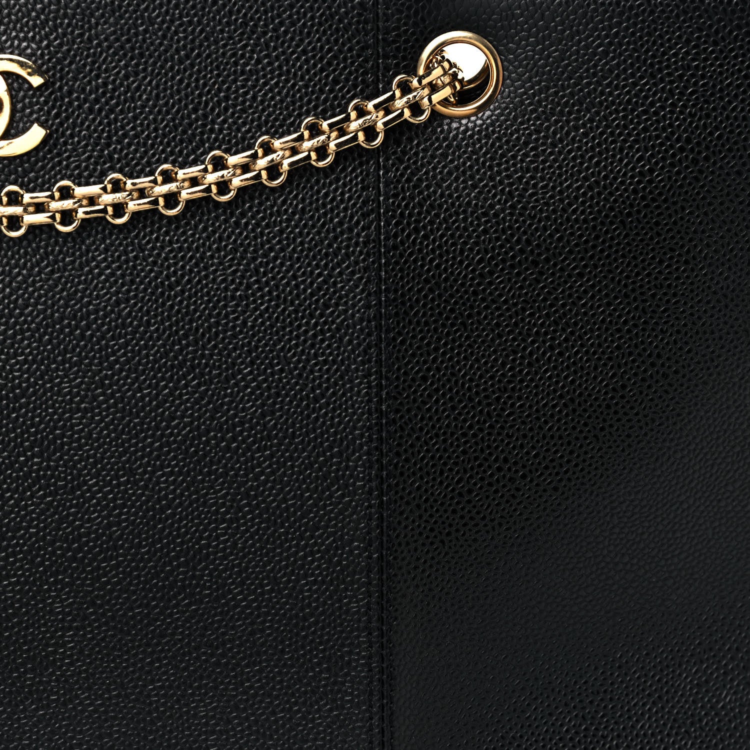 Chanel Grained Calfskin Bijoux Chain Shoulder Bag Black 9 of 17