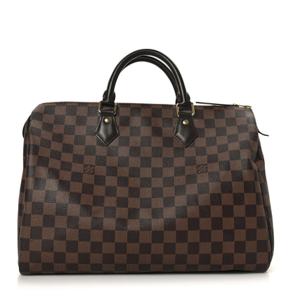 Louis Vuitton Damier Ebene Speedy 35 1 of 11
