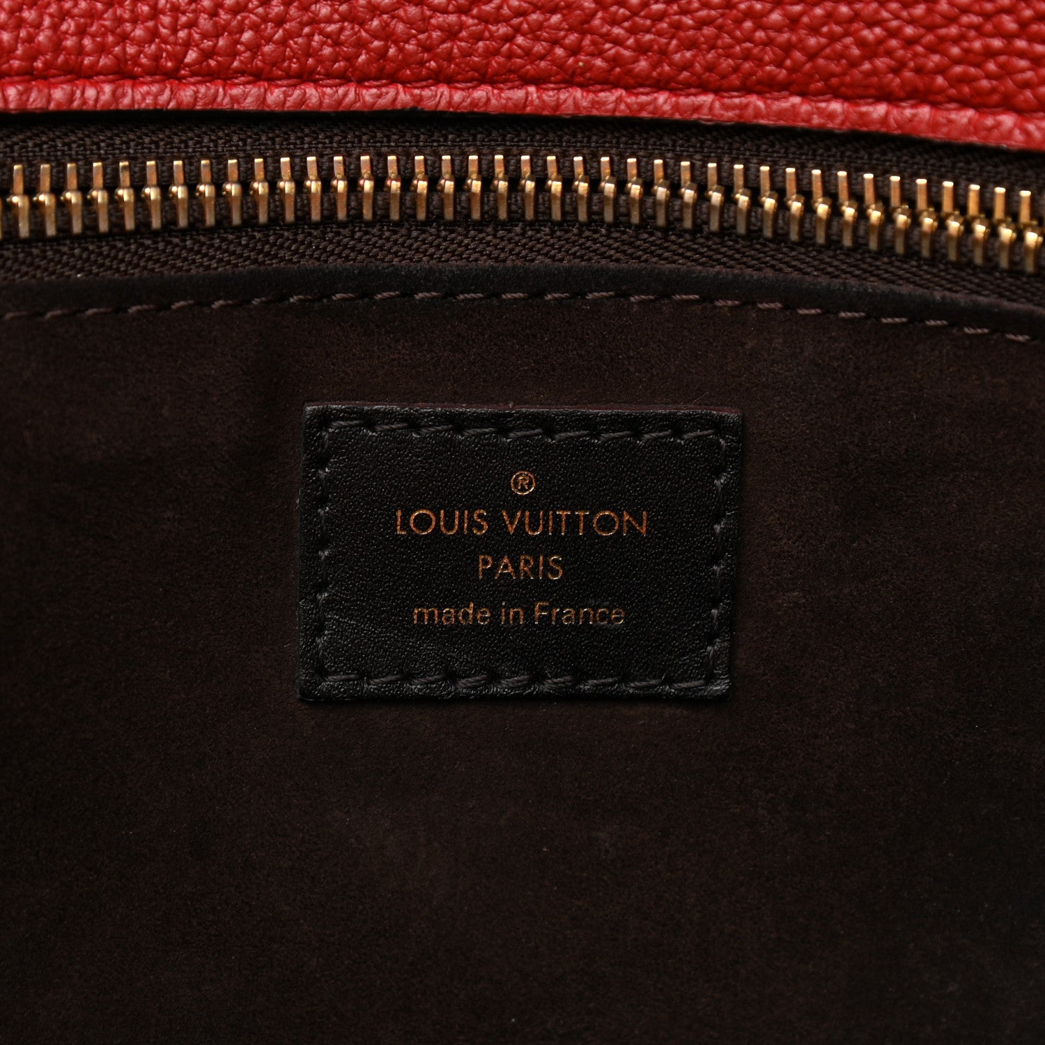Louis Vuitton Monogram Cuir Orfevre Tote W PM Cherry 6 of 14