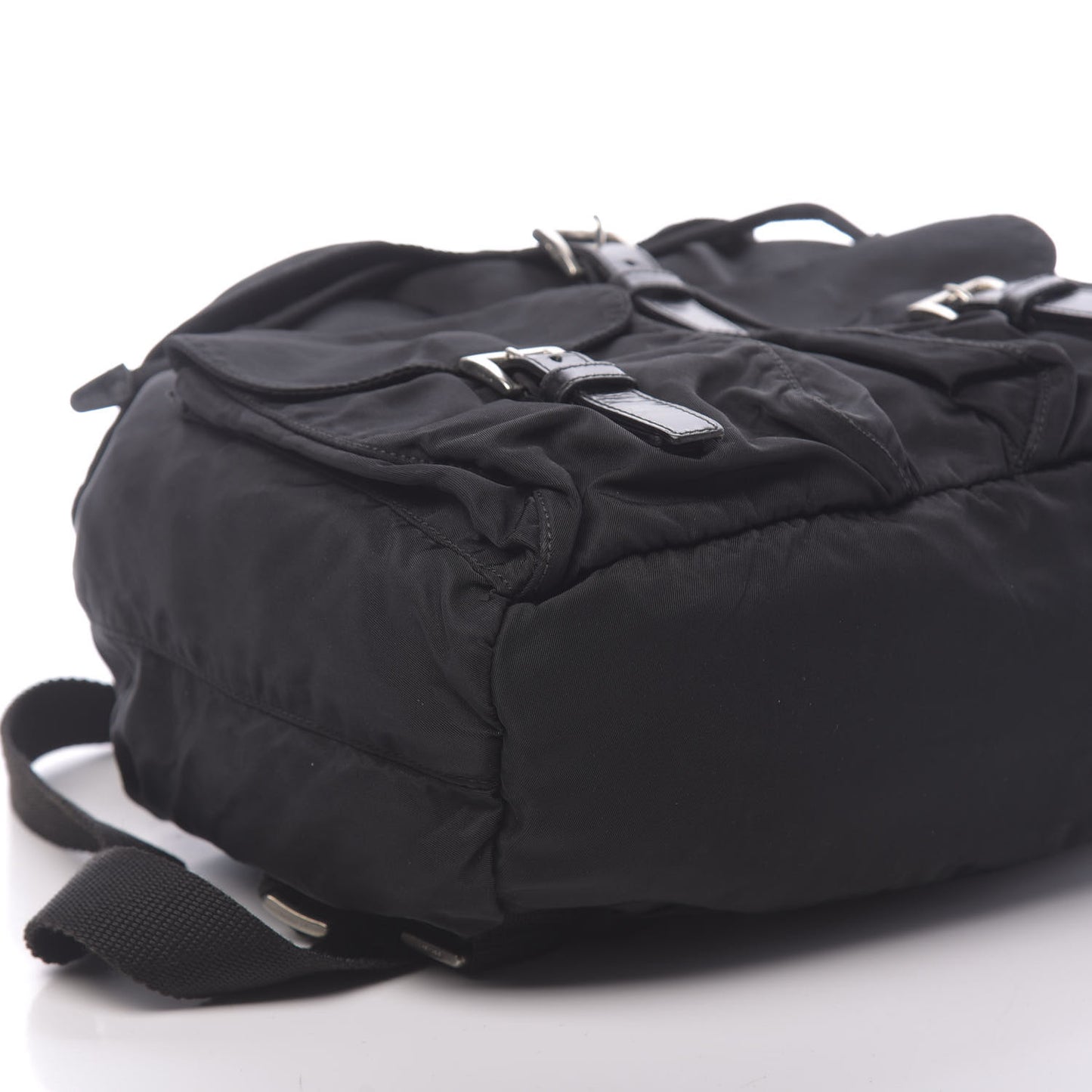 Nylon Vela Medium Backpack Black
