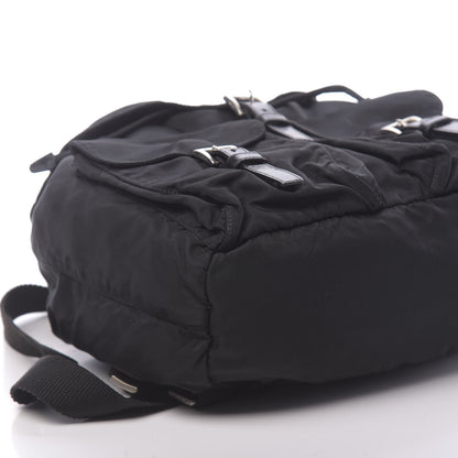 Prada Nylon Vela Medium Backpack Black 6 of 8