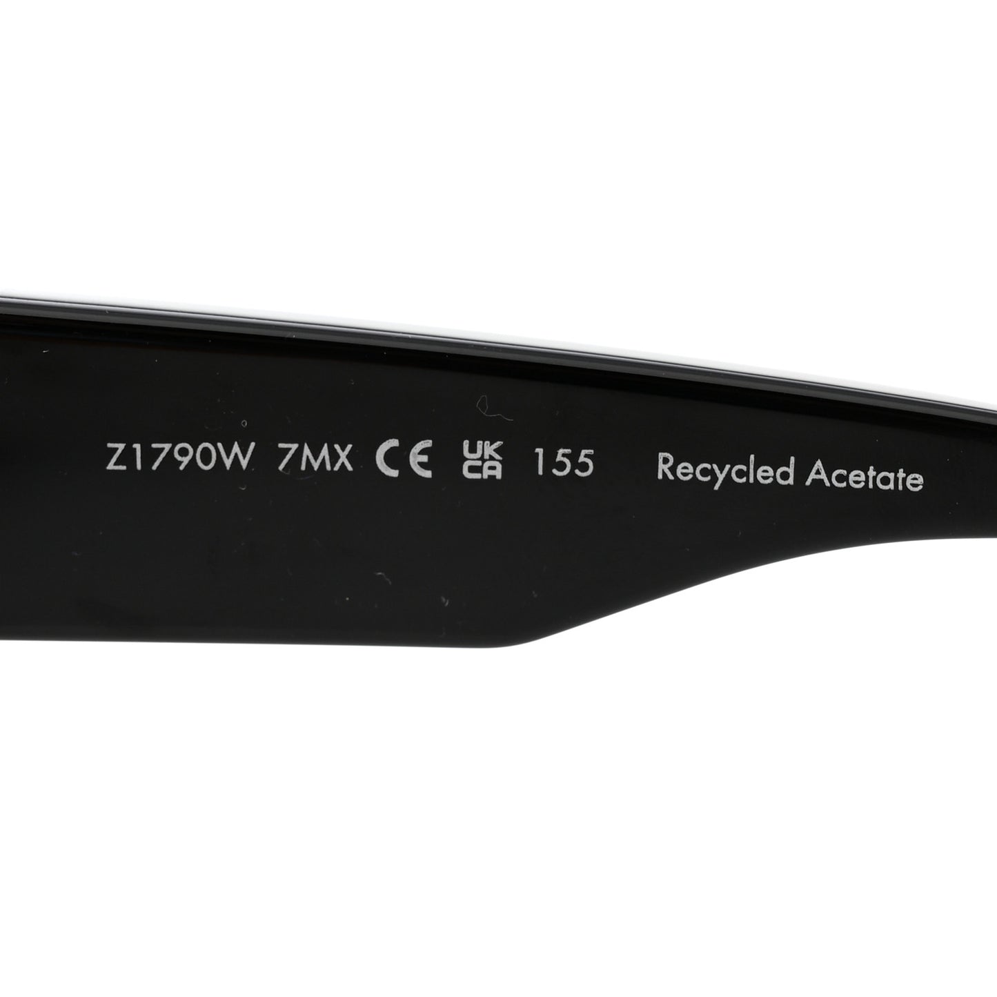 Acetate Swarovski Crystal Cyclone Sunglasses Z1790W Black