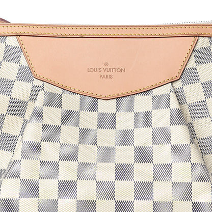 Louis Vuitton Damier Azur Siracusa MM 8 of 10