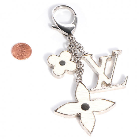 Fleur d'Epi Bag Charm Ivory
