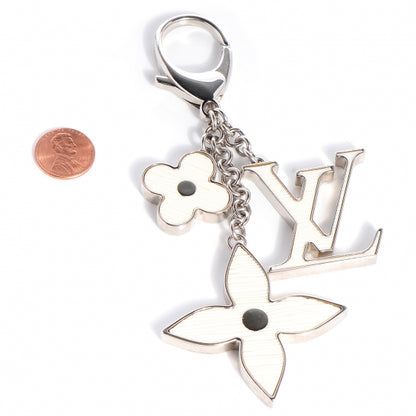 Louis Vuitton Fleur d'Epi Bag Charm Ivory 2 of 4