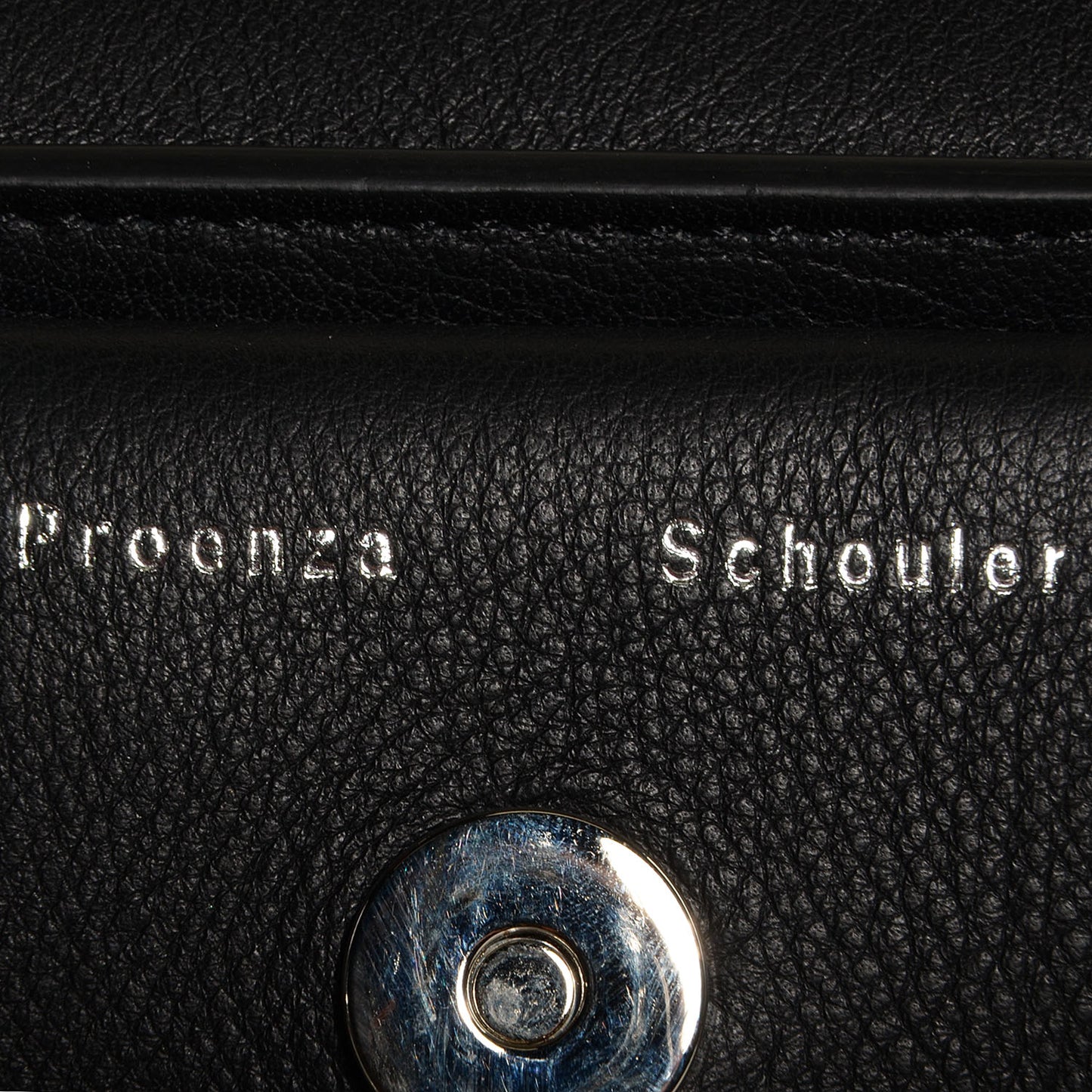 Leather Mini PS11 Classic Shoulder Bag Black