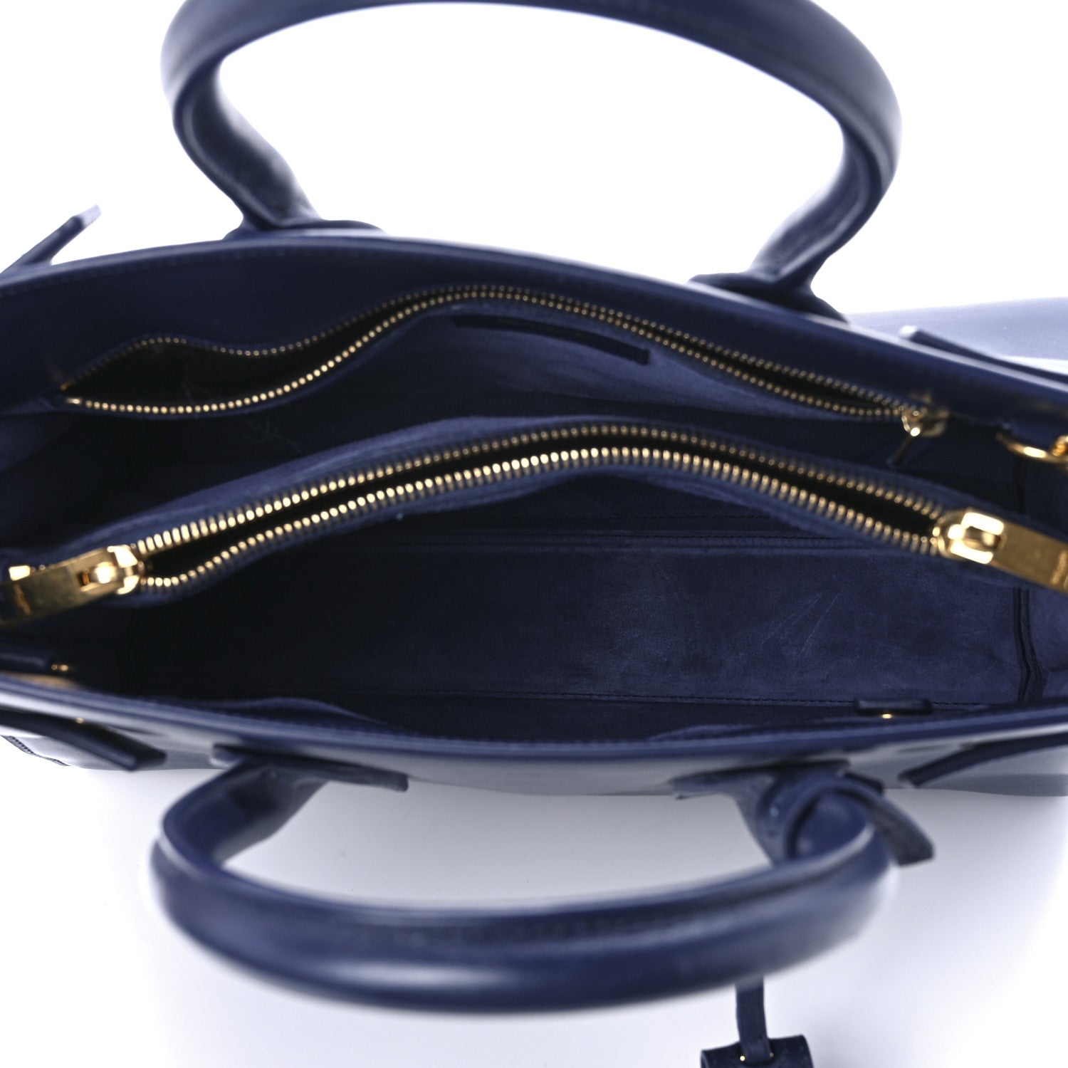 Saint Laurent Calfskin Small Sac De Jour Marine 5 of 11