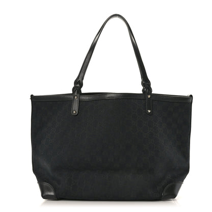 Gucci Monogram Medium Craft Tote Black 1 of 7