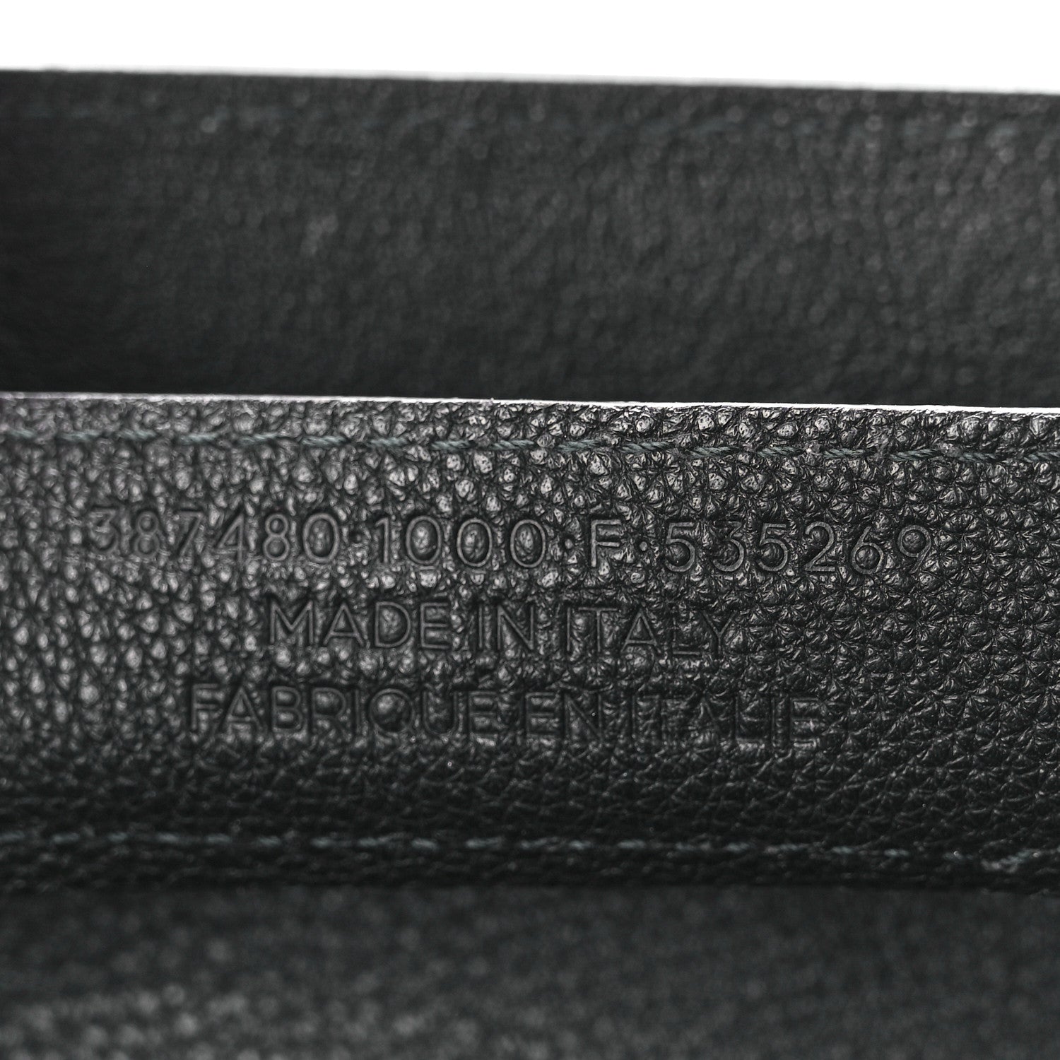 Balenciaga Grained Calfskin Silver Metallic Edge Hardware Papier A4 Tote Black 8 of 12