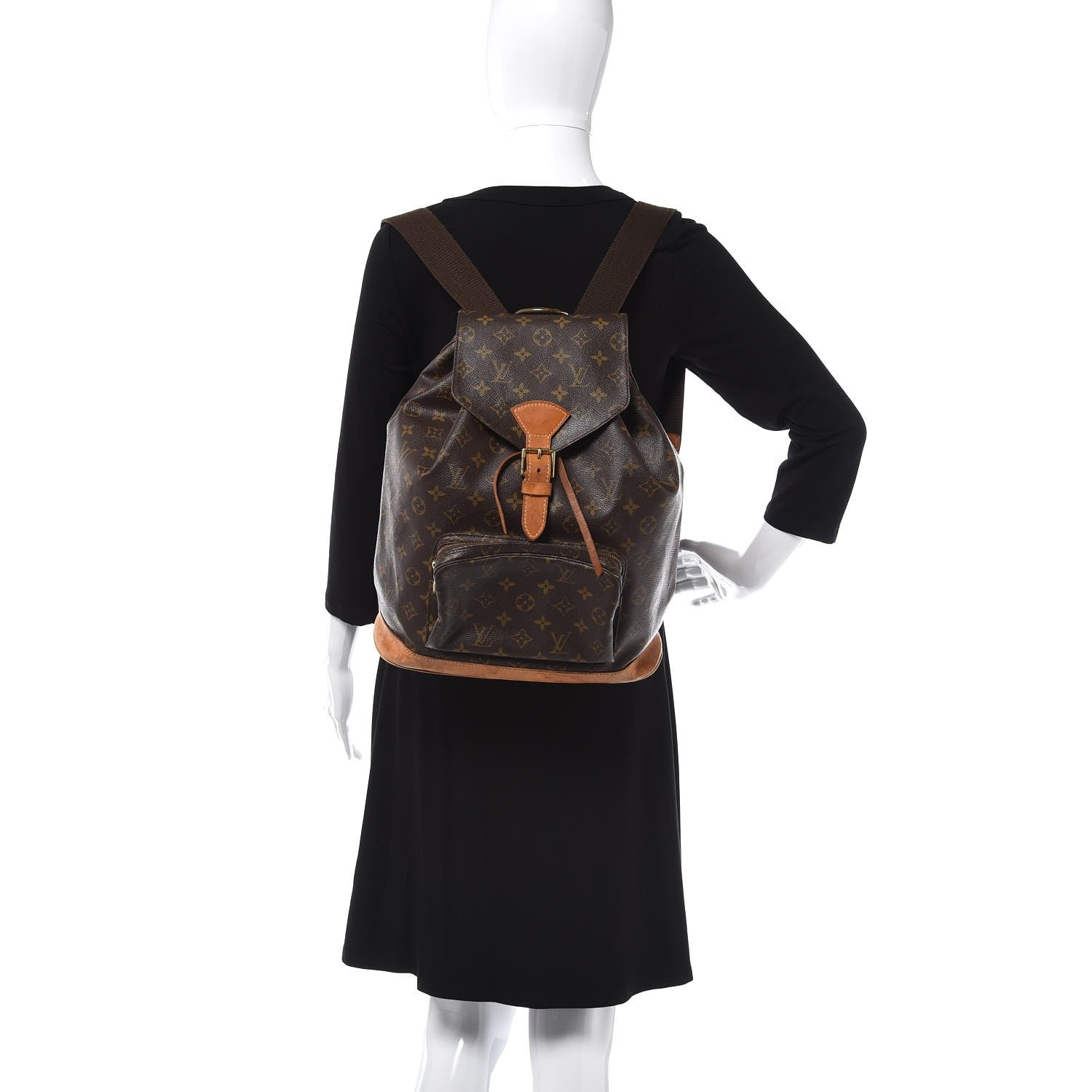 Louis Vuitton Monogram Montsouris GM Backpack 2 of 13