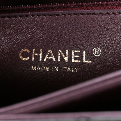 Chanel Sheepskin Quilted Large Beauty Lock Flap Black 7 of 11
