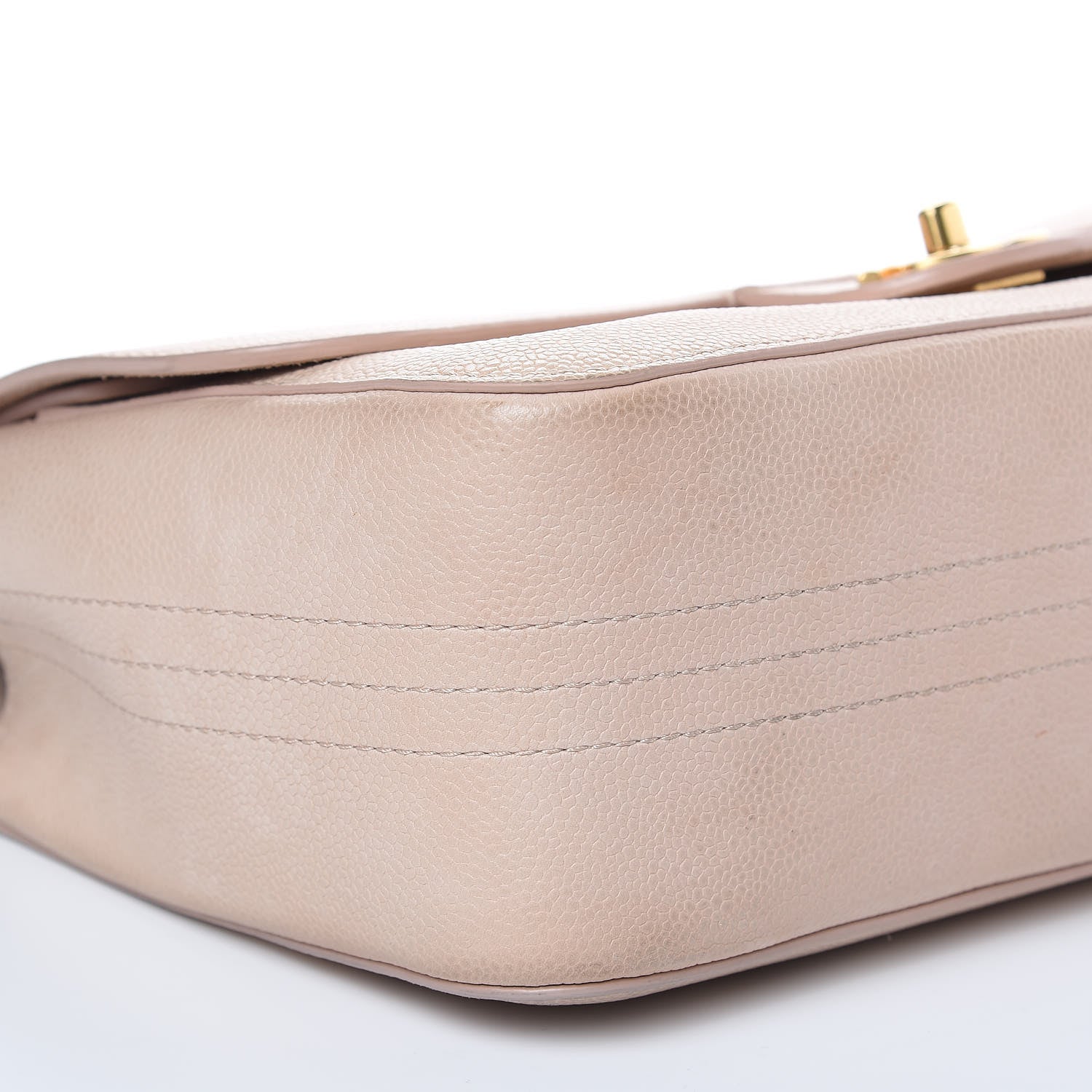 Chanel Grained Calfskin Jumbo Classic Pure Double Flap Nude 8 of 23
