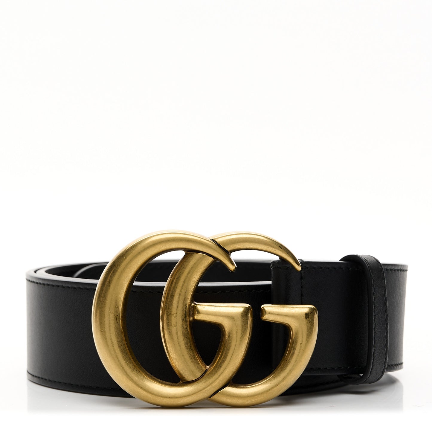 Calfskin Double G 40mm Belt 85 34 Black