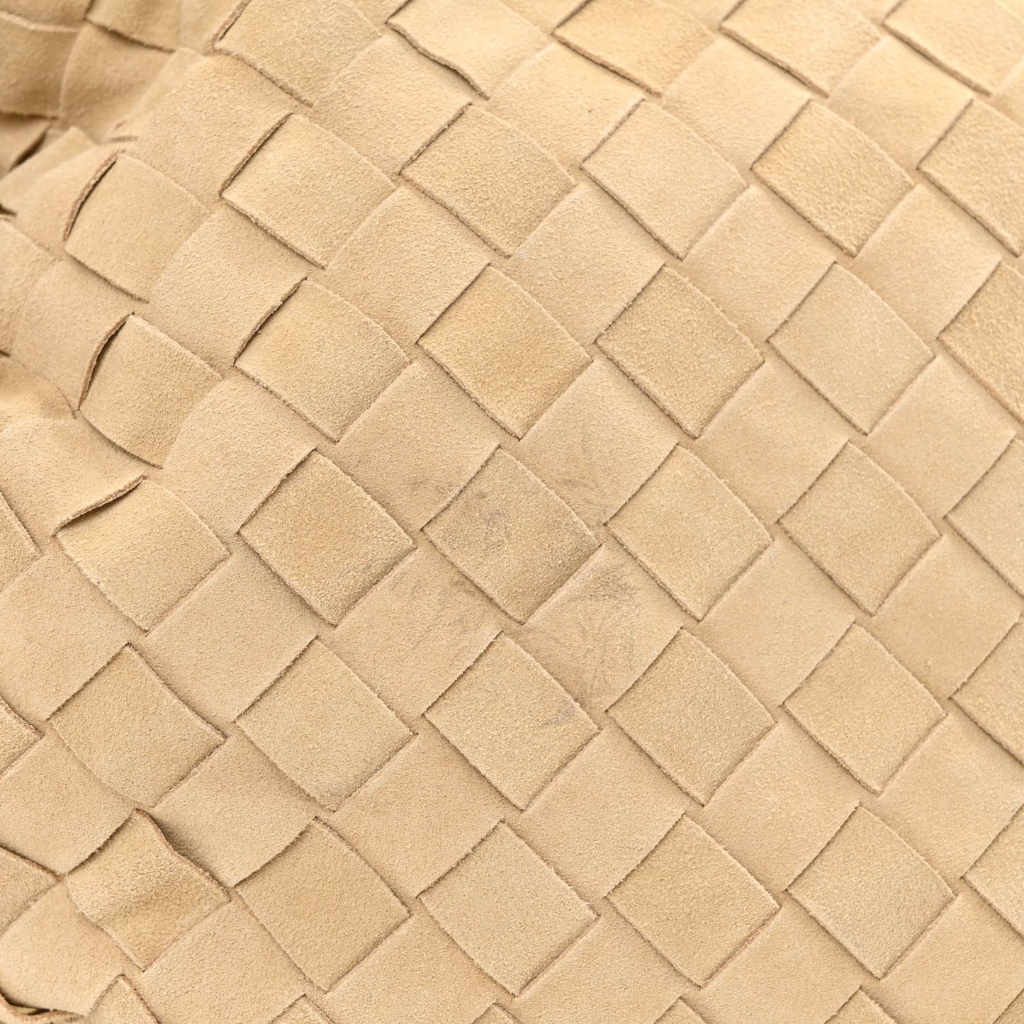 Suede Intrecciato Small Jodie Sand