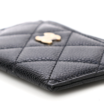 Chanel Caviar Quilted Card Holder Black 10 of 11