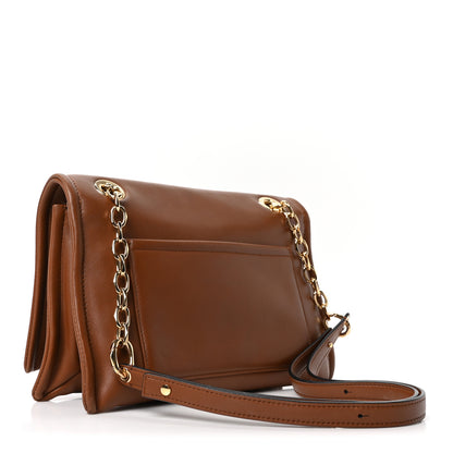 Valentino Garavani Nappa Vlogo Chain Bag Tobacco 3 of 9