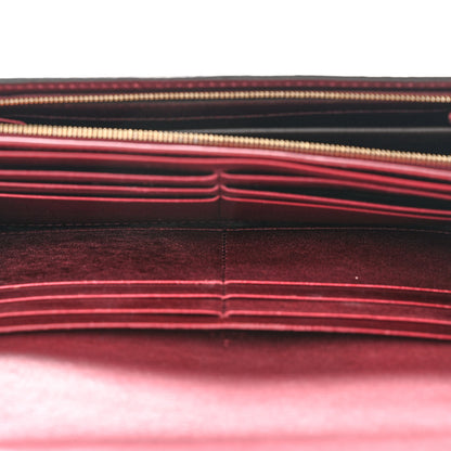 Gucci Shine Guccissima Lovely Heart Continental Wallet Scarlatto 5 of 17