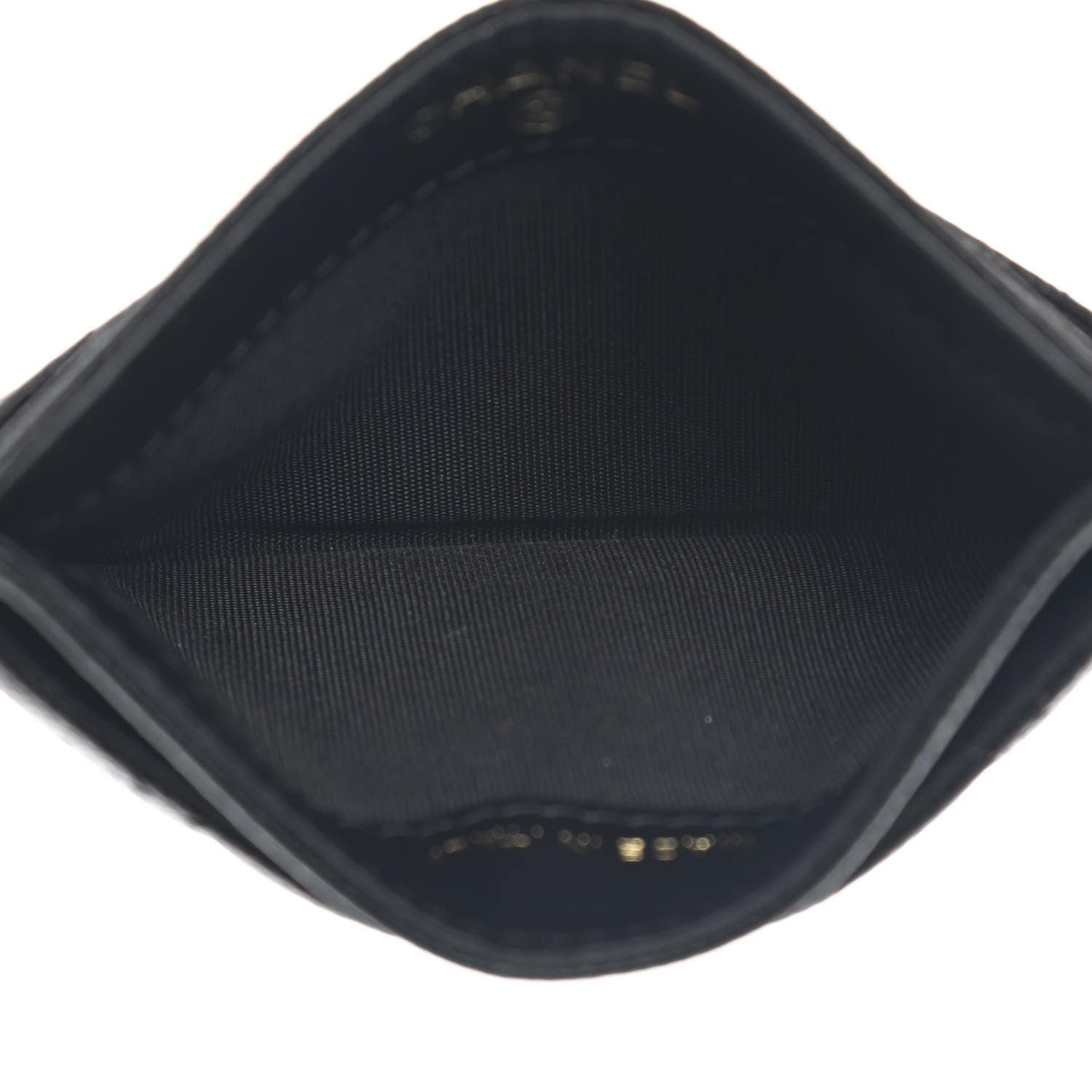 Chanel Caviar Quilted French New Wave Card Holder Black 5 of 9
