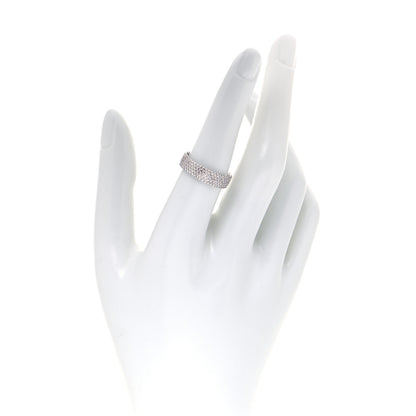Tiffany 18K White Gold Diamond Metro Five-Row Ring 56 7.5 2 of 6