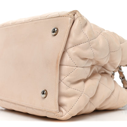 Chanel Lambskin Quilted Mini Chain Me Tote Light Beige 10 of 10