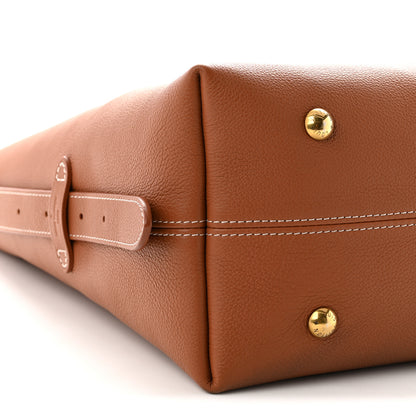 Louis Vuitton Grained Calfskin Low Key Hobo MM Cognac 9 of 10