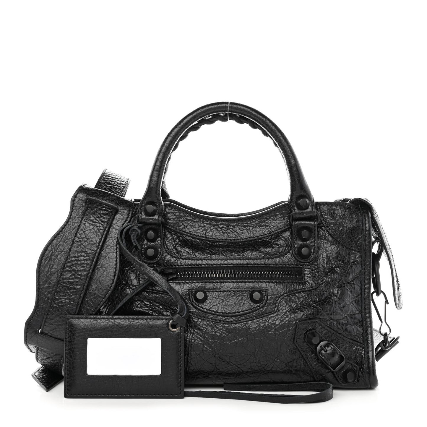 Agneau Arena Classic Black Hardware Mini City Black