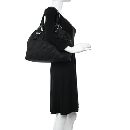 Christian Dior Canvas Trotter Tote Black 2 of 15