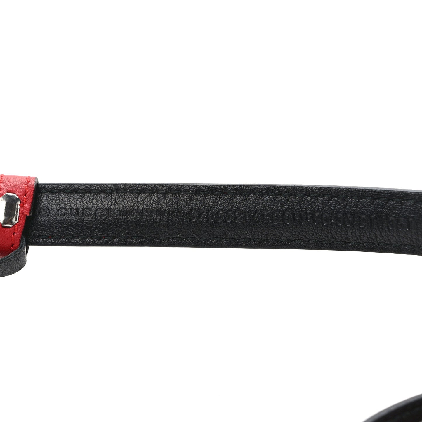 Moon Calfskin Nickel Interlocking G 20mm Belt 90 36 Tabasco