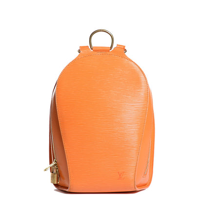 Louis Vuitton Epi Mabillon Backpack Mandarin 1 of 7