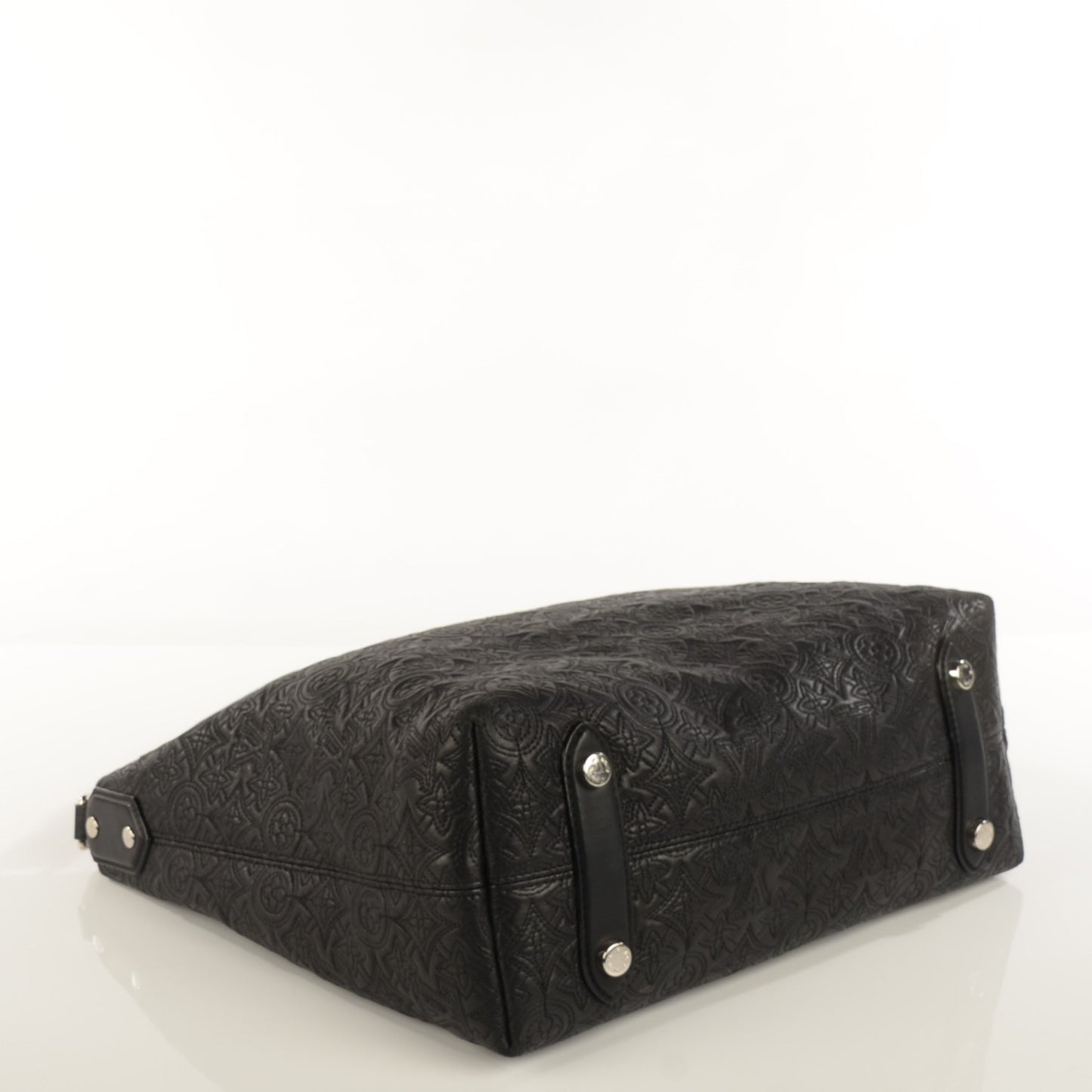 Monogram Lambskin Antheia Hobo PM Black