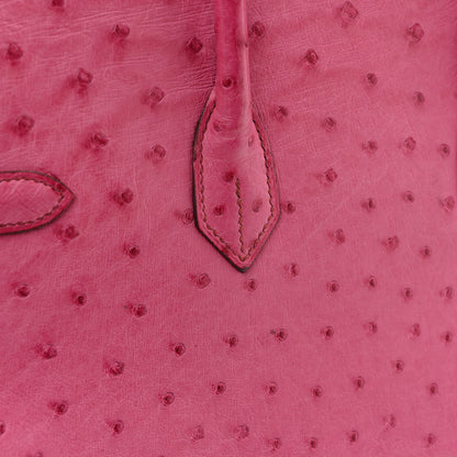 Hermes Ostrich Birkin 35 Fuchsia 17 of 17