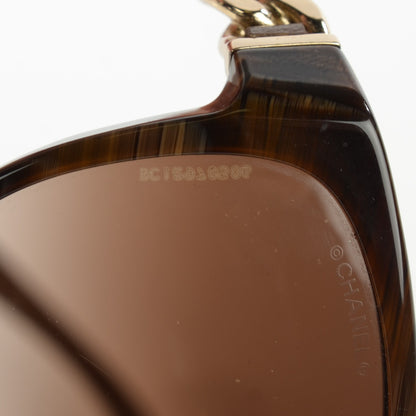 Chanel Chain Sunglasses 5215Q Brown 4 of 5