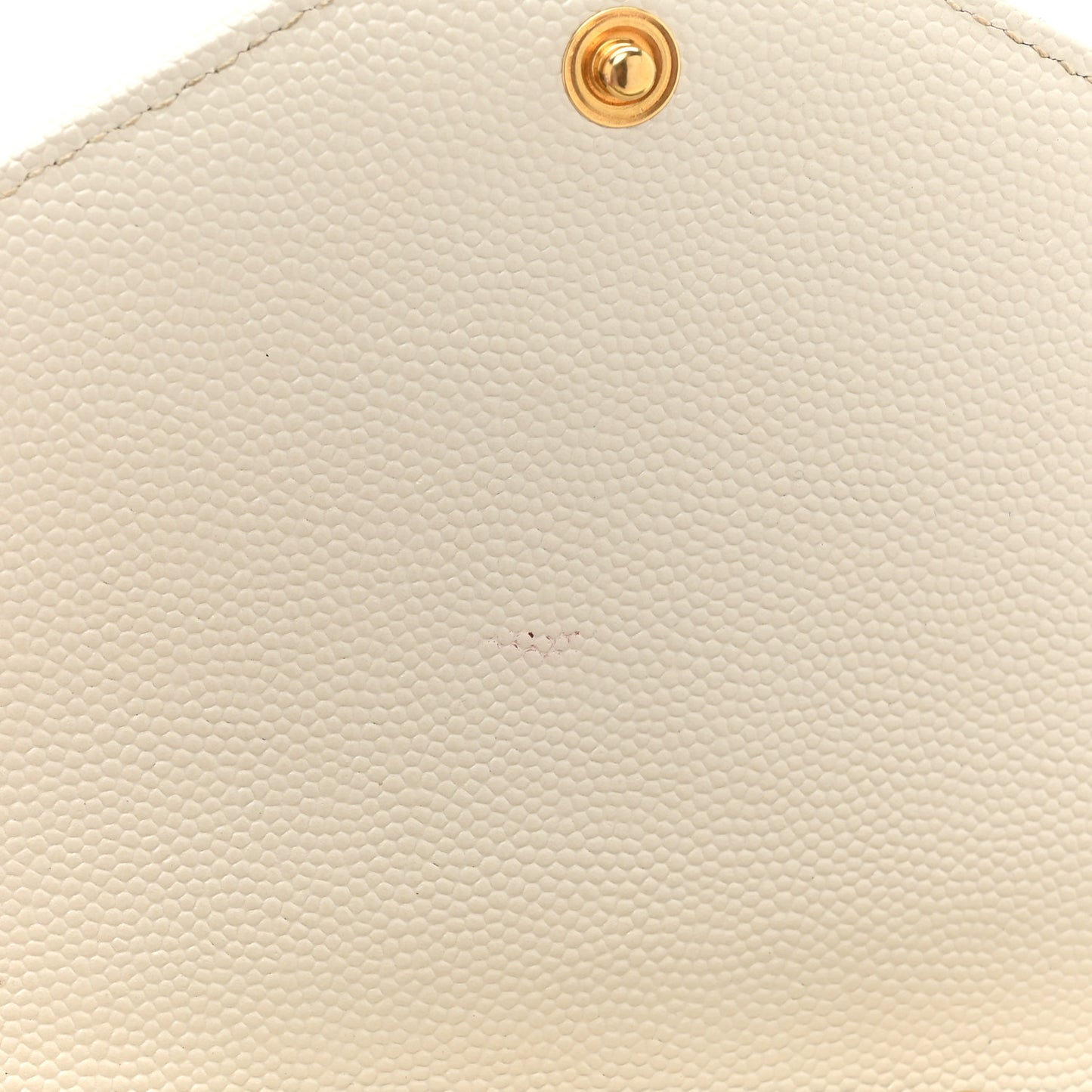Grain De Poudre Mixed Matelasse Triquilt Monogram Chain Wallet Blanc Vintage