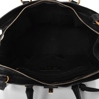 Saint Laurent Sheepskin Small Cabas ChYc Black 5 of 14