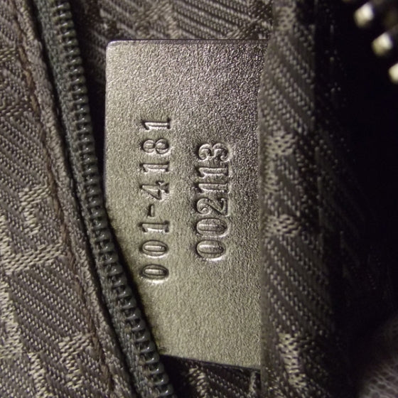 Gucci Nylon Half Moon Hobo Green 10 of 11