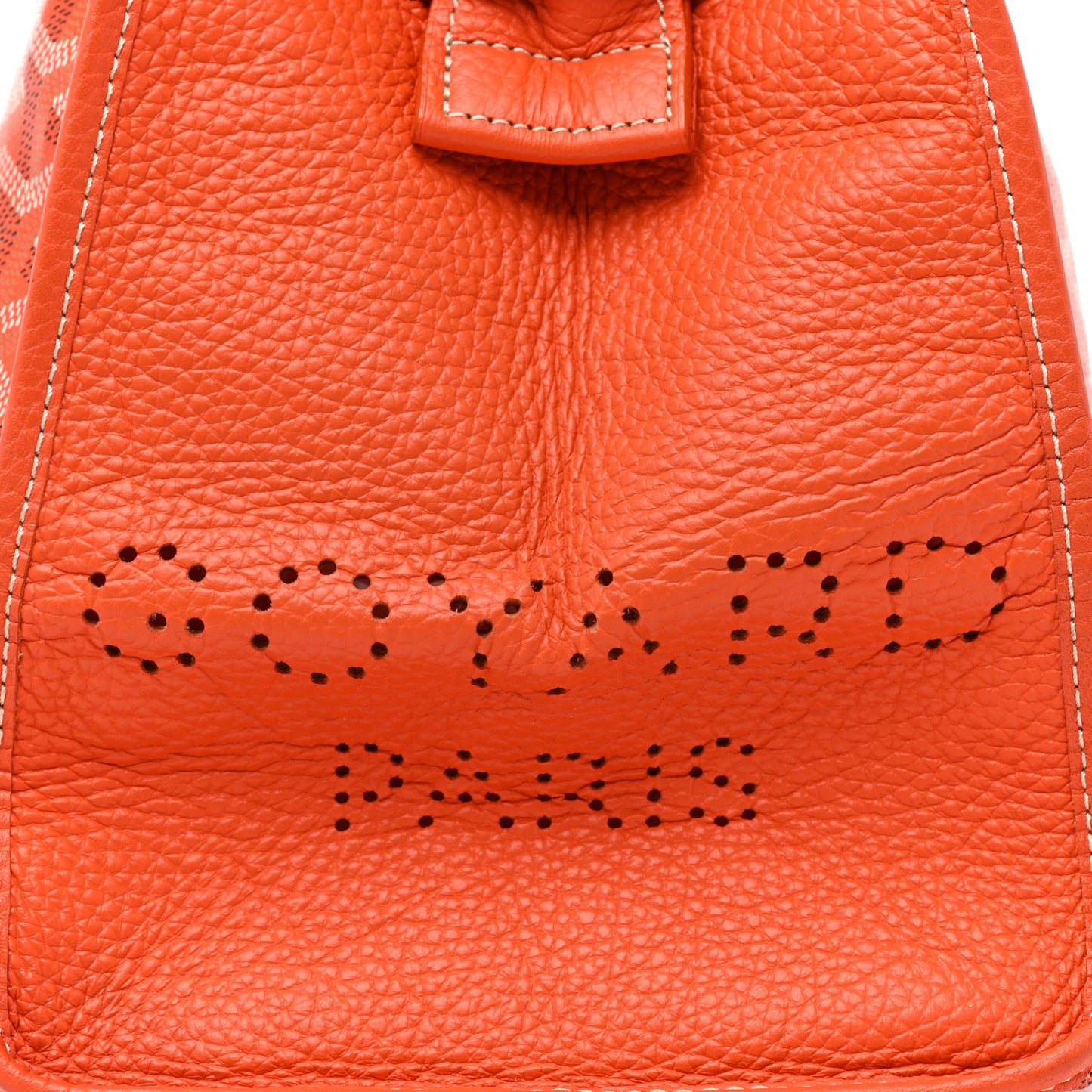 Goyardine Sac Hardy Pet Carrier PM Orange
