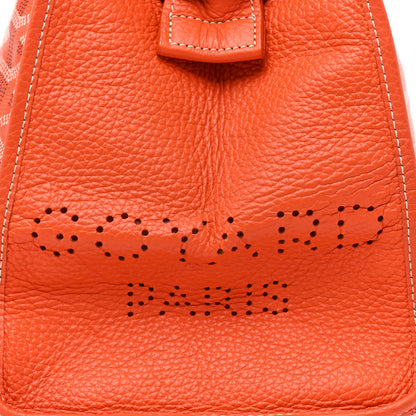 Goyard Goyardine Sac Hardy Pet Carrier PM Orange 13 of 13
