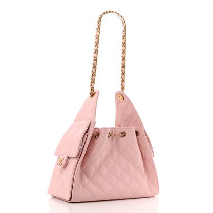Chanel Caviar Quilted Small Chanel 25 Handbag Light Pink 3 of 11