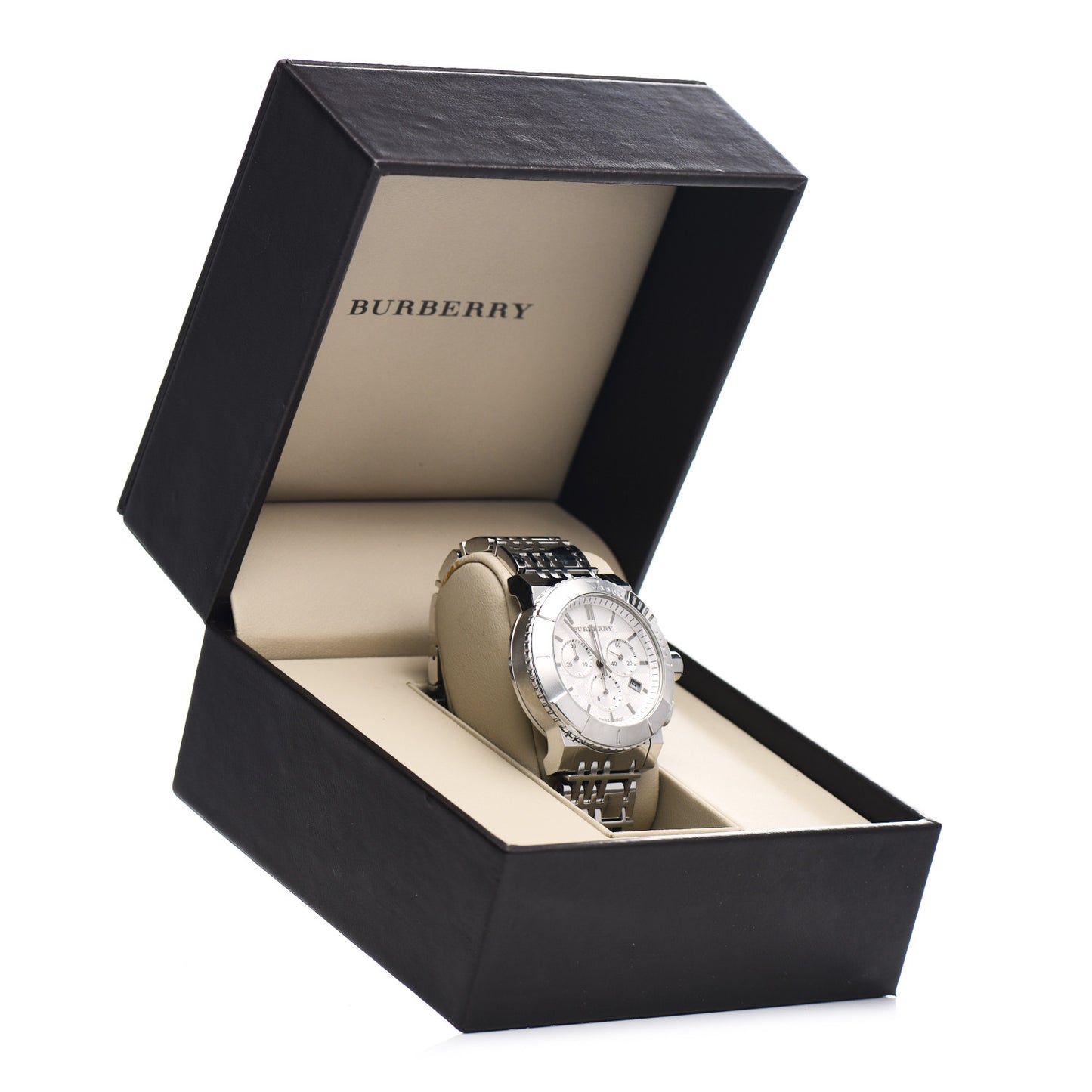 Stainless Steel 42mm Chronograph Quartz Watch BU2303