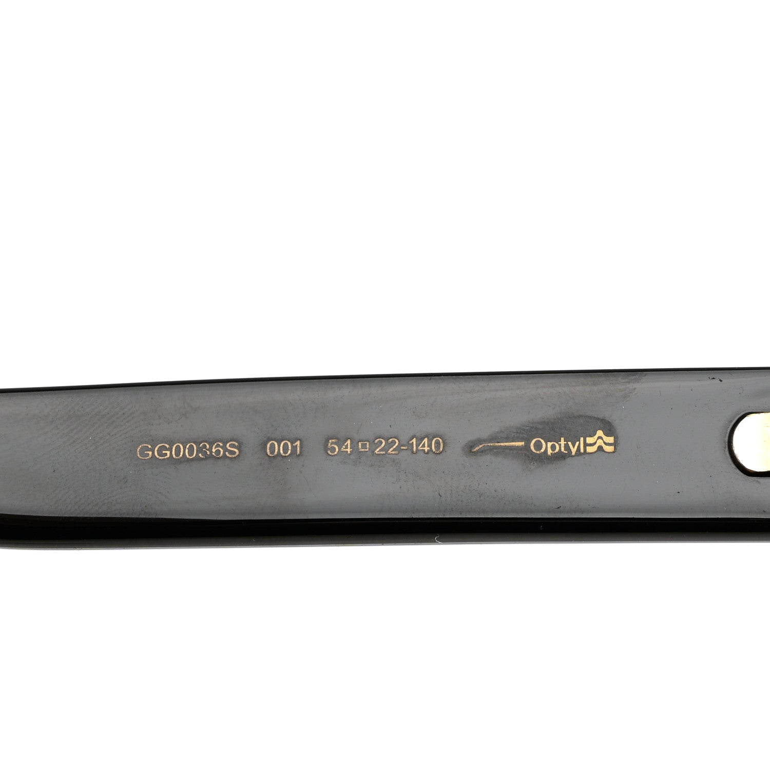 Gucci Oversized Square GG0036S Sunglasses Black 5 of 8