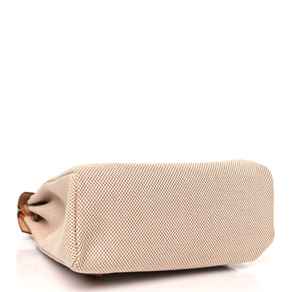 Hermes Vache Hunter Criss Viking Herbag a Dos Retourne Backpack Ecru Beige Naturel 5 of 12