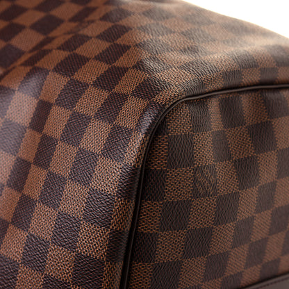 Louis Vuitton Damier Ebene Keepall Bandouliere 55 8 of 11