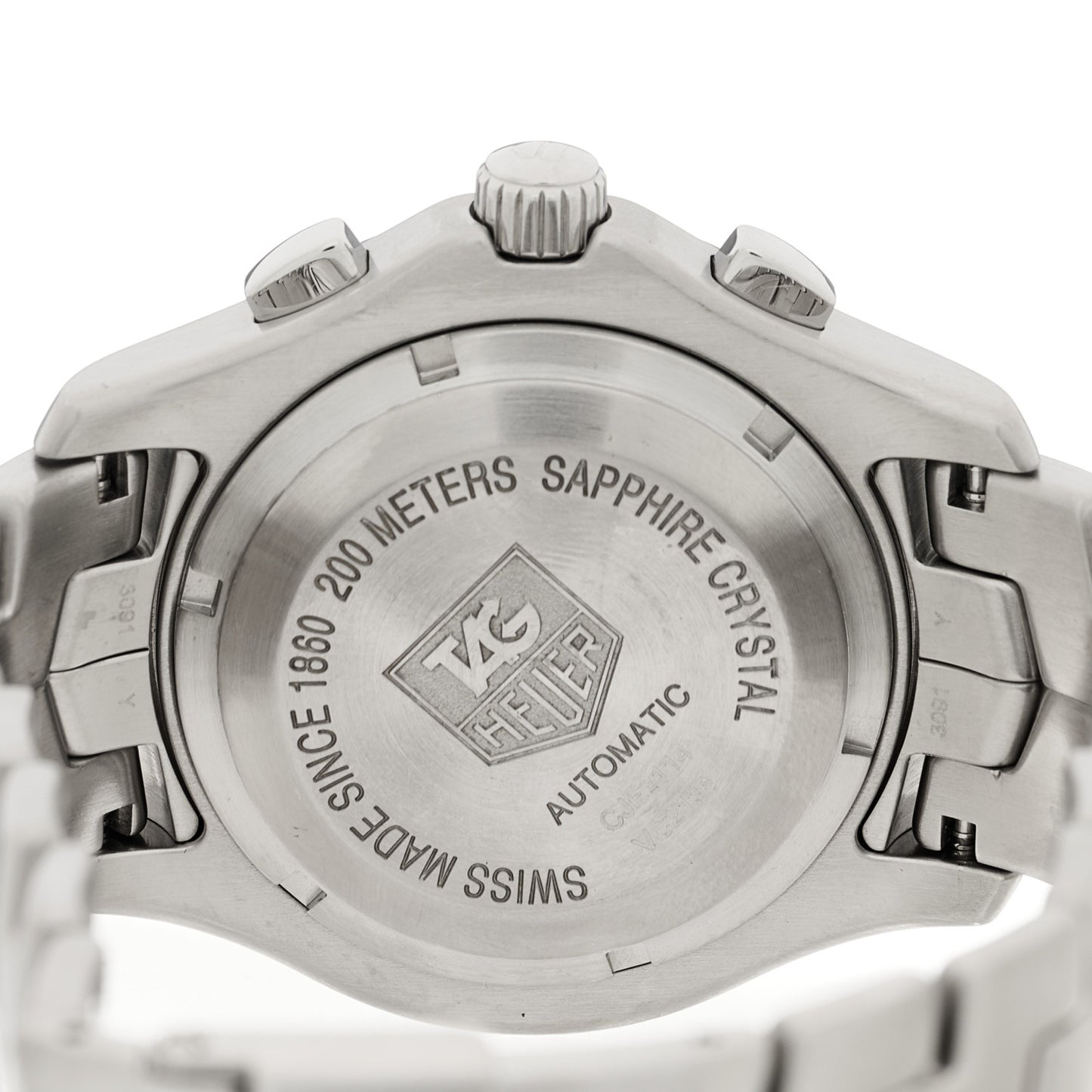 Stainless Steel 42mm Link Automatic Watch Blue CJF2114