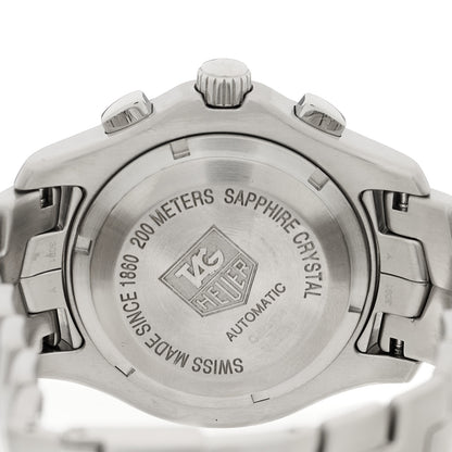 Tag Heuer Stainless Steel 42mm Link Automatic Watch Blue CJF2114 4 of 4