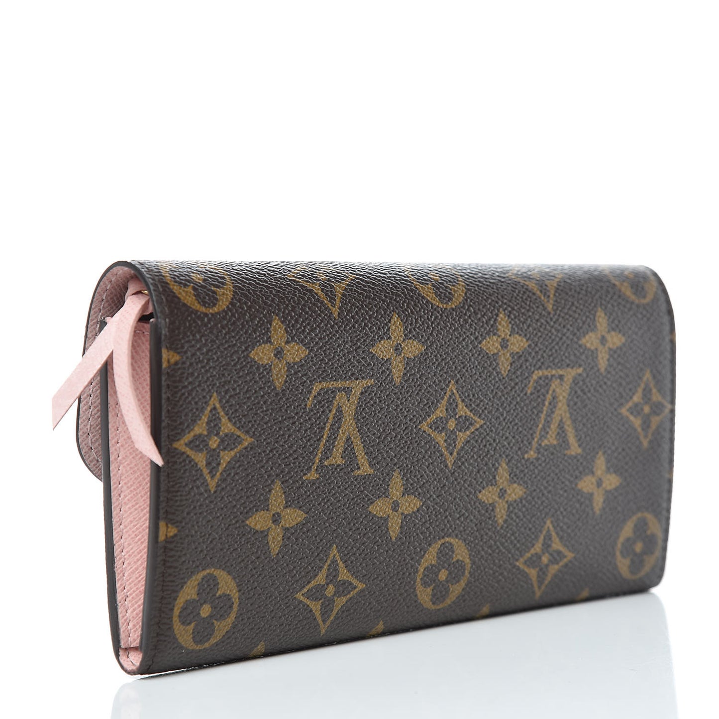 Monogram Emilie Wallet Rose Ballerine