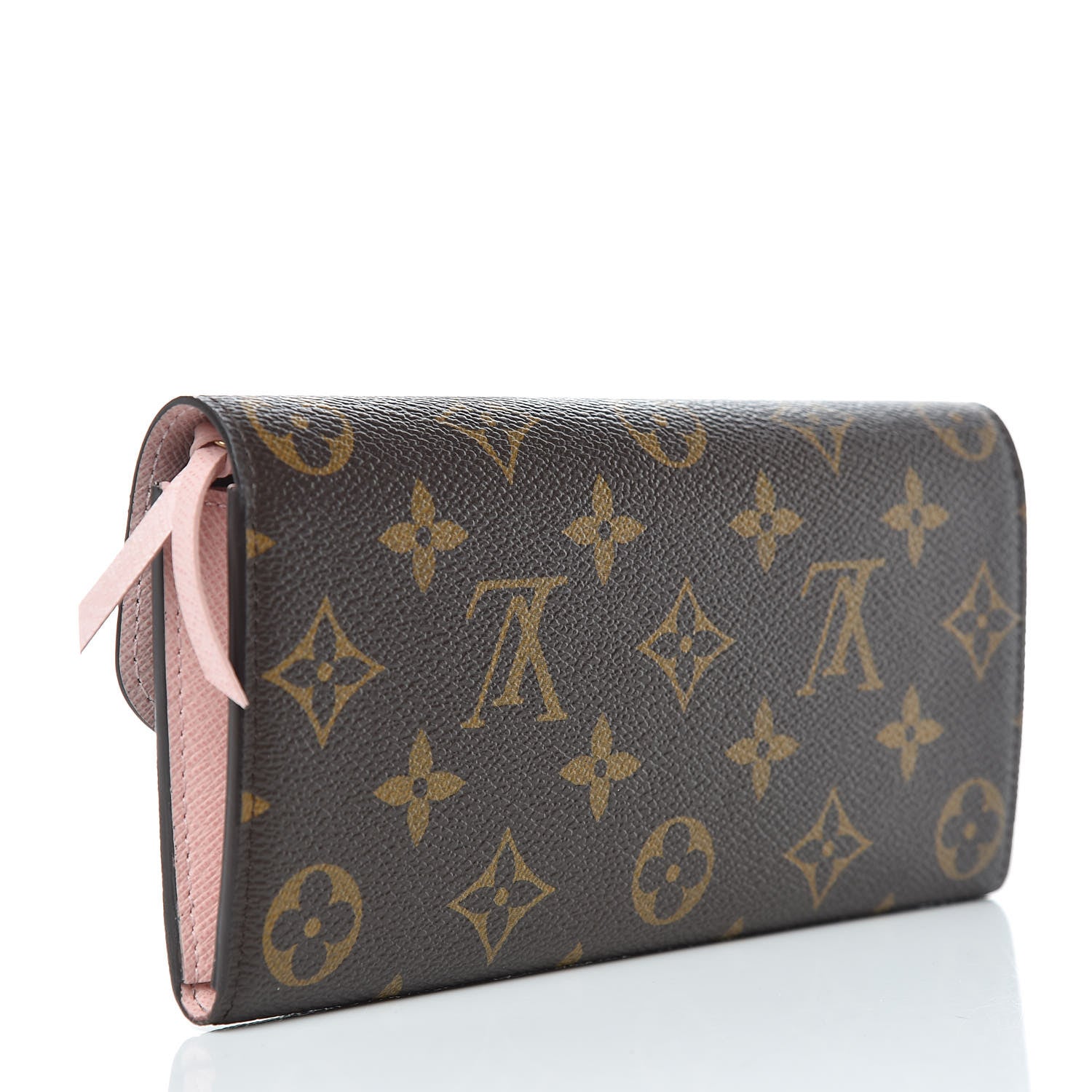 Louis Vuitton Monogram Emilie Wallet Rose Ballerine 3 of 8