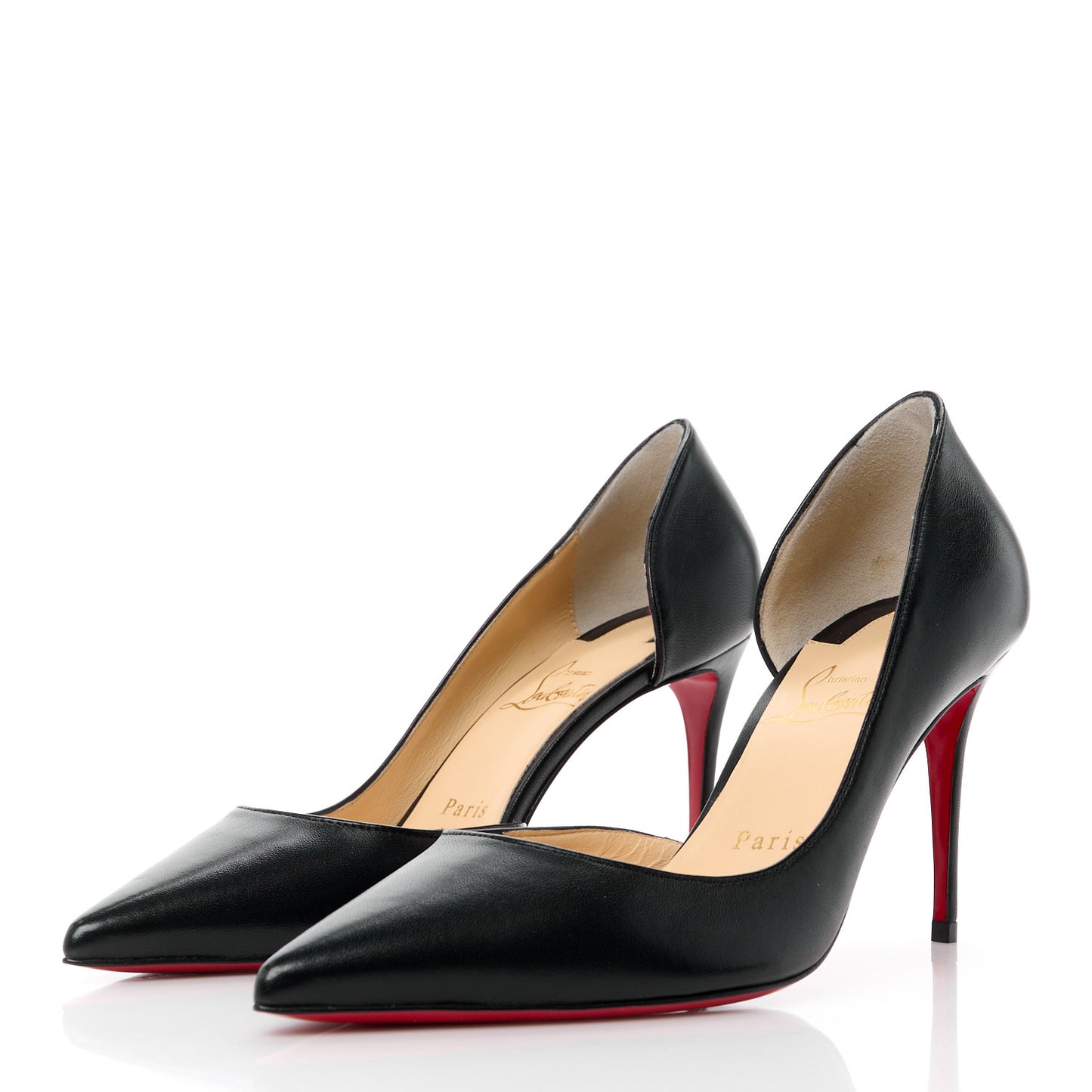 Shiny Nappa Iriza 85 Pumps 38 Black