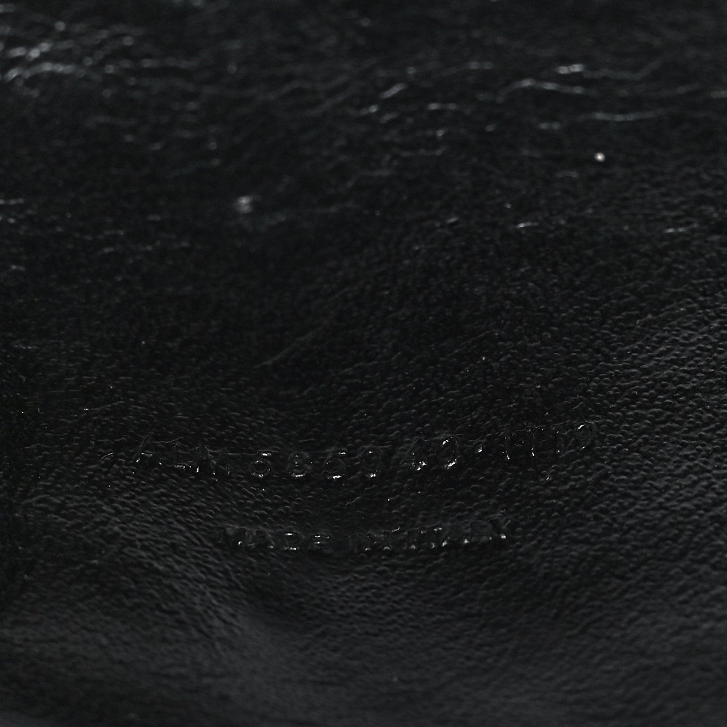 Grain De Poudre Matelasse Monogram Mini Lou Camera Bag Black